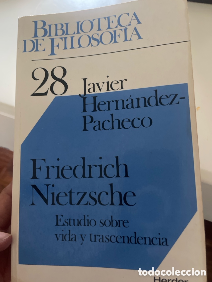 Libros de segunda mano: Friedrich Nietzsche de Javier Hernandez Pacheco - Foto 1