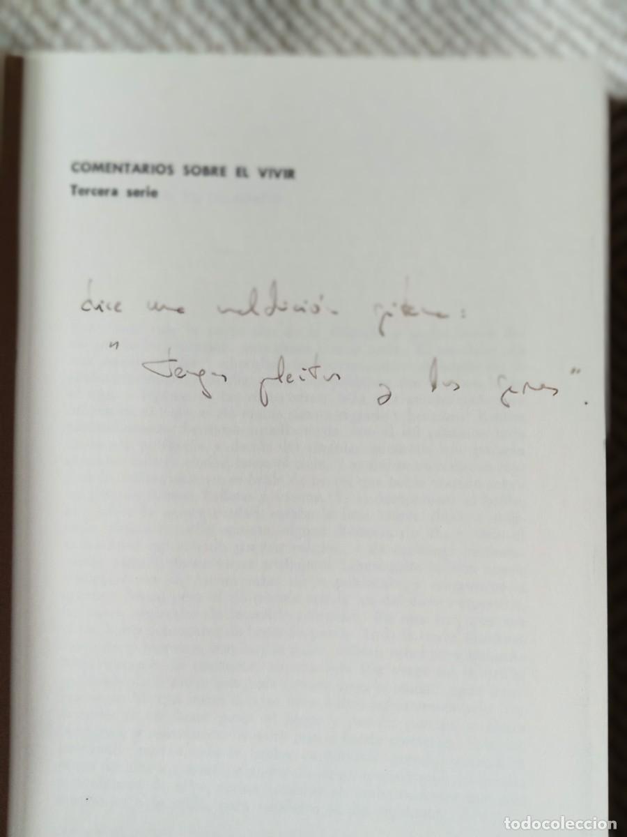 Libros de segunda mano: Comentarios sobre el vivir, J. Krishnamurti - Foto 2
