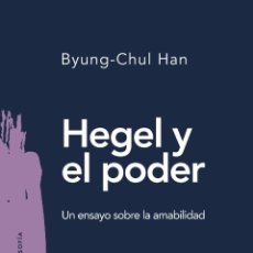 Libros de segunda mano: HEGEL Y EL PODER. - HAN, BYUNG-CHUL.
