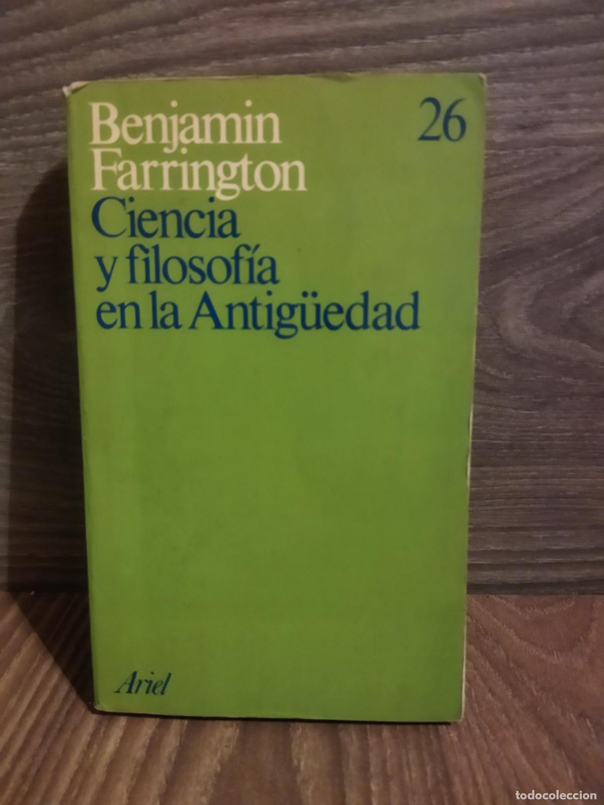 Libros de segunda mano: Ciencia y filosof&iacute;a en la antig&uuml;edad - Foto 1