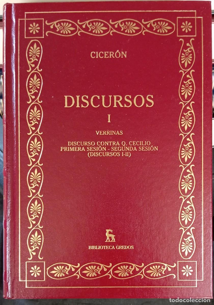 Libros de segunda mano: DISCURSOS I - CICERON - Foto 1