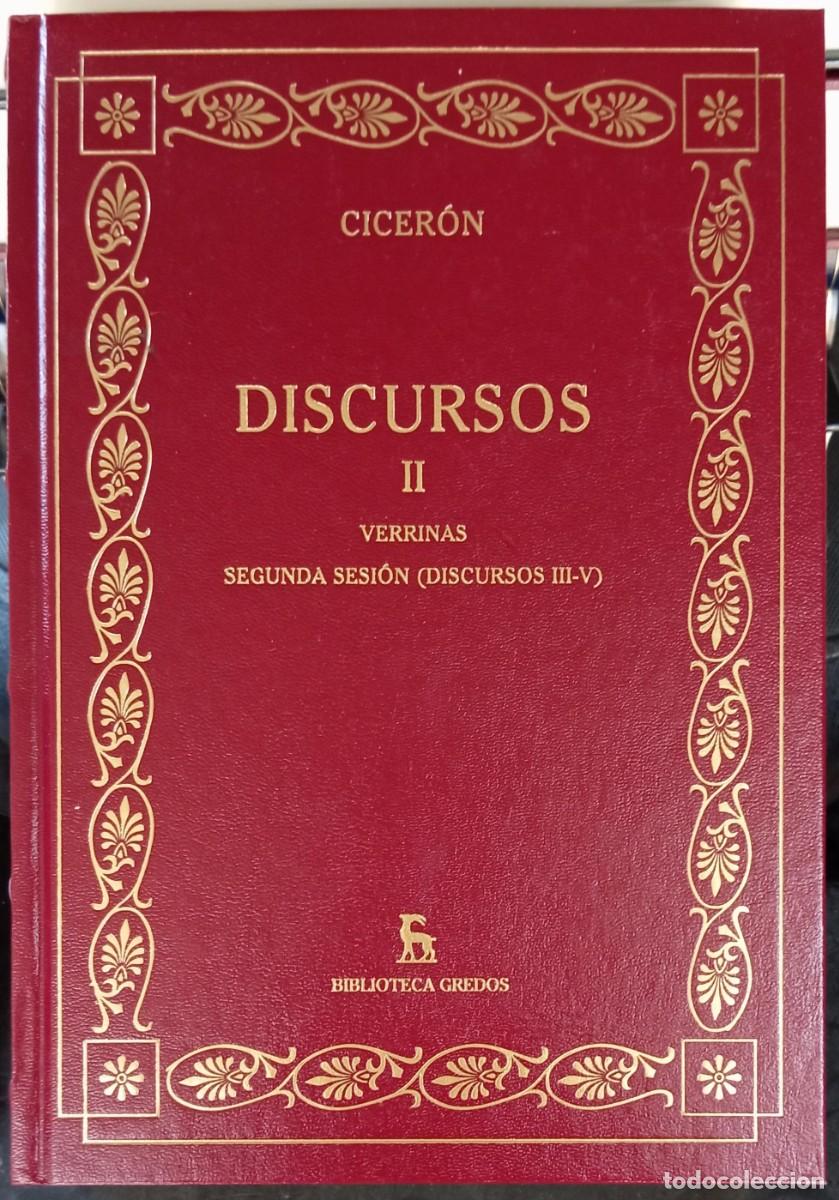 Libros de segunda mano: DISCURSOS II - CICERON - Foto 1