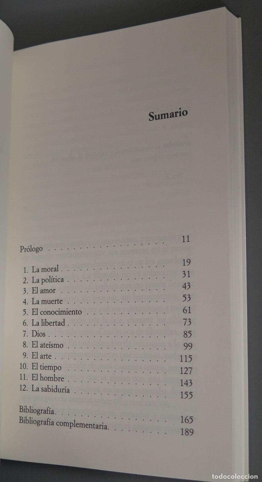 Libros de segunda mano: Invitaci&oacute;n a la filosof&iacute;a. Andr&eacute; Comte-Sponville - Foto 2