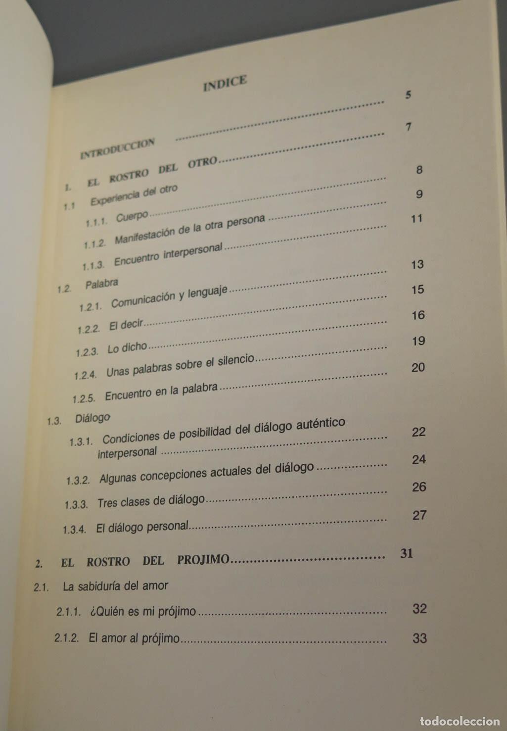 Libros de segunda mano: PERSONA Y ROSTRO DEL OTRO, ILDEFONSO MURILLO - Foto 2