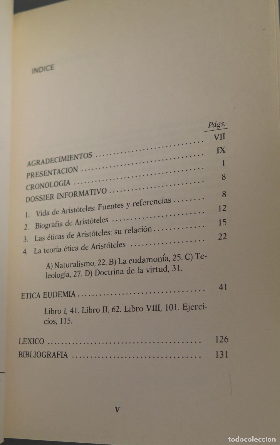 Libros de segunda mano: &Eacute;tica eudemia. Arist&oacute;teles - Foto 2