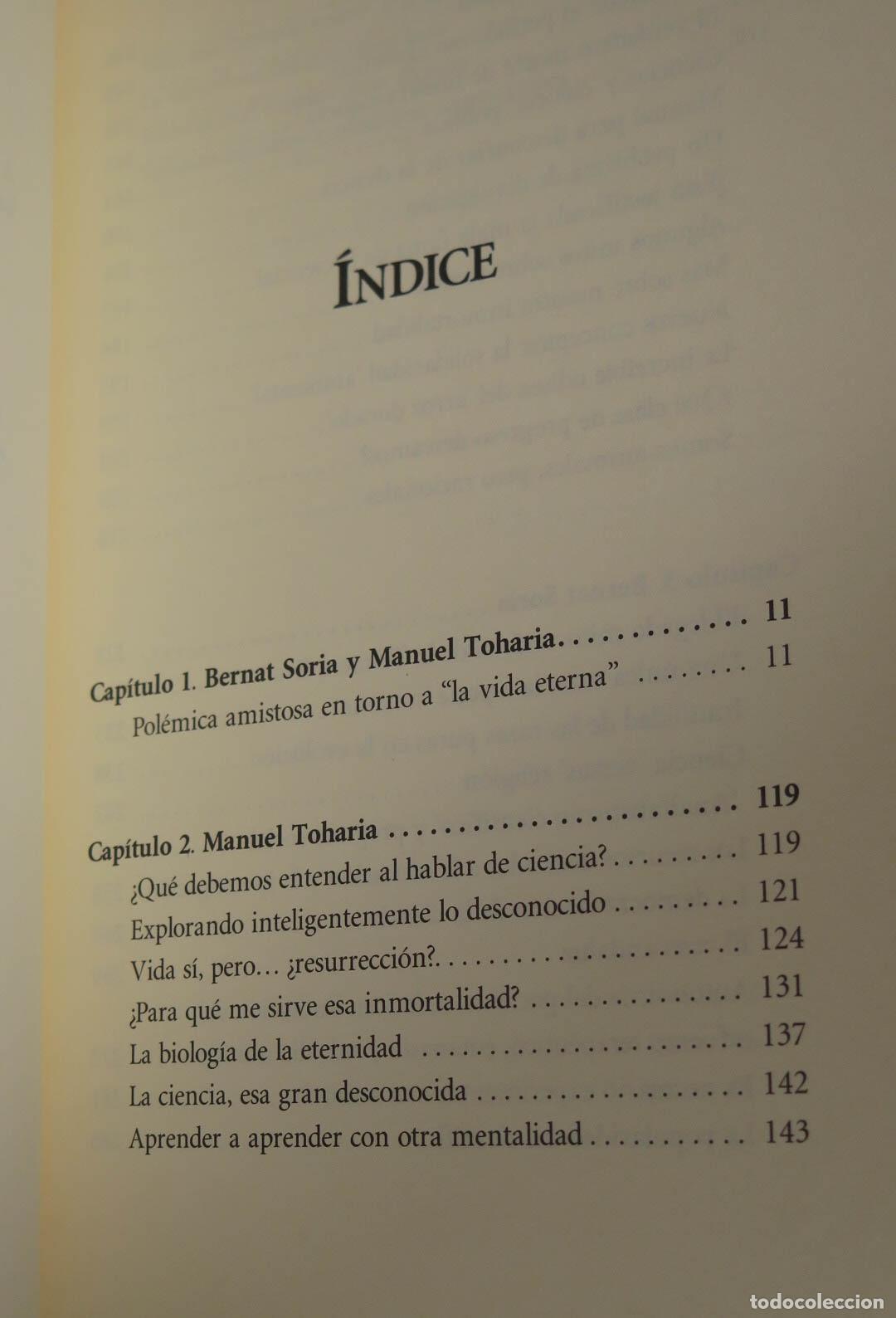 Libros de segunda mano: El mito de la inmortalidad. Manuel Toharia - Foto 2