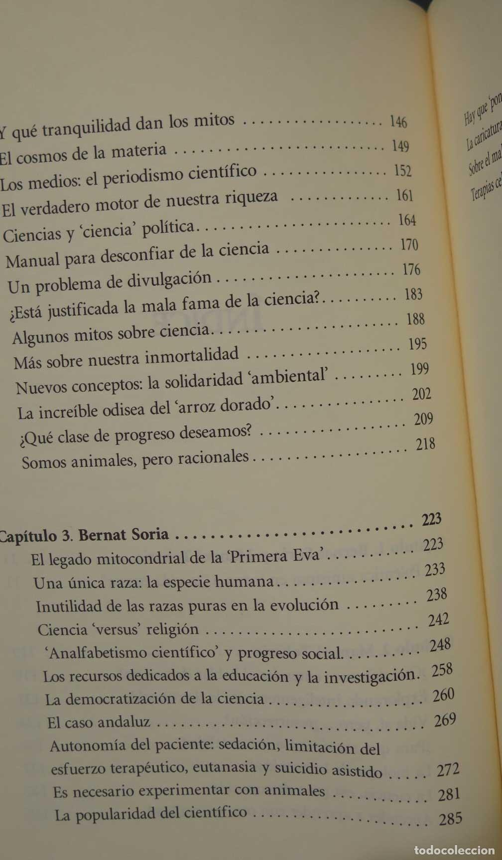 Libros de segunda mano: El mito de la inmortalidad. Manuel Toharia - Foto 3