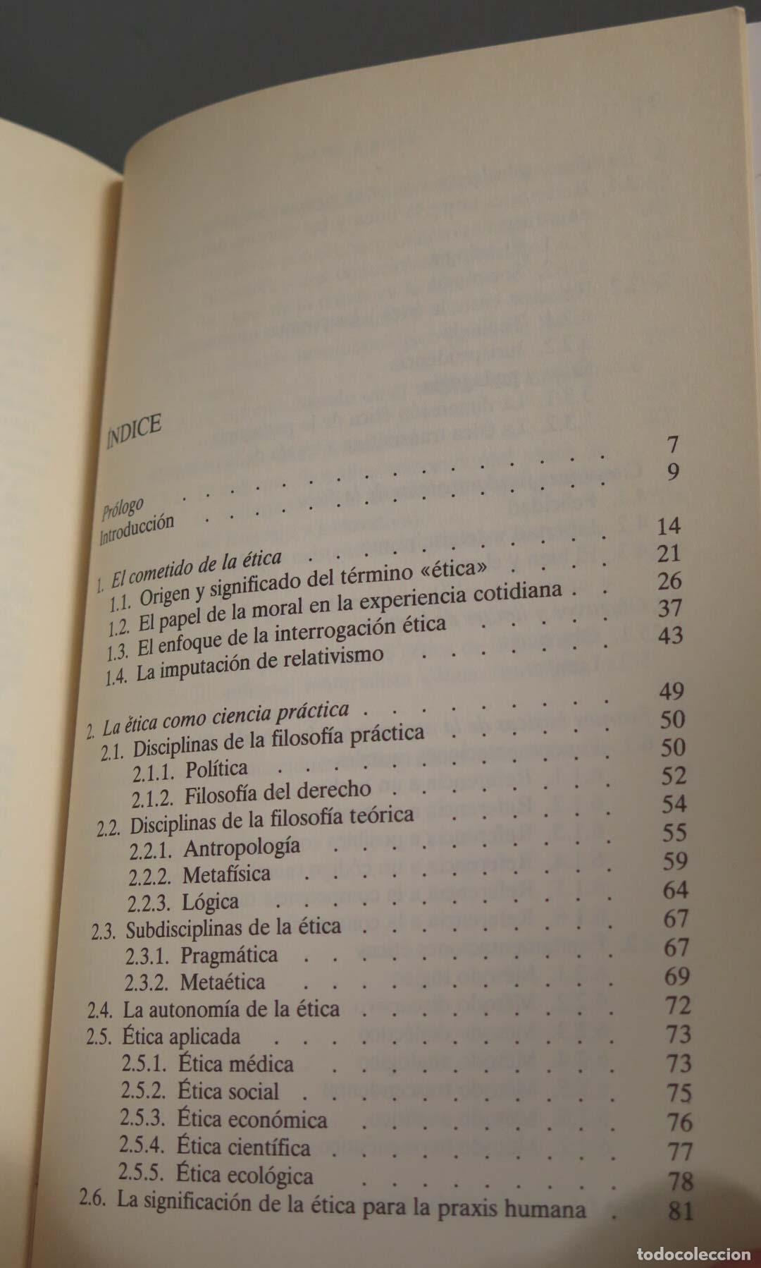 Libros de segunda mano: &Eacute;tica y moral. Annemarie Pieper - Foto 2