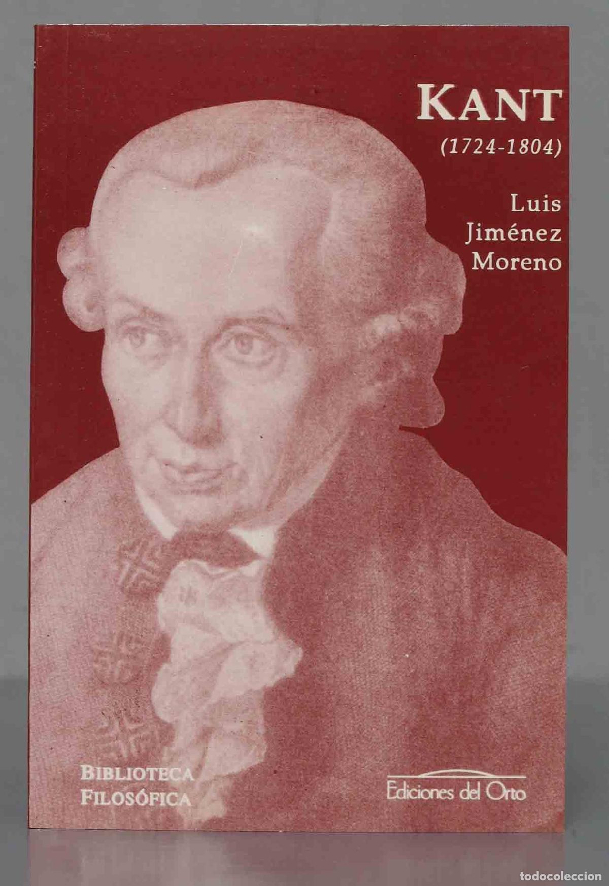 Libros de segunda mano: Inmanuel Kant. Luis Jim&eacute;nez Moreno - Foto 1