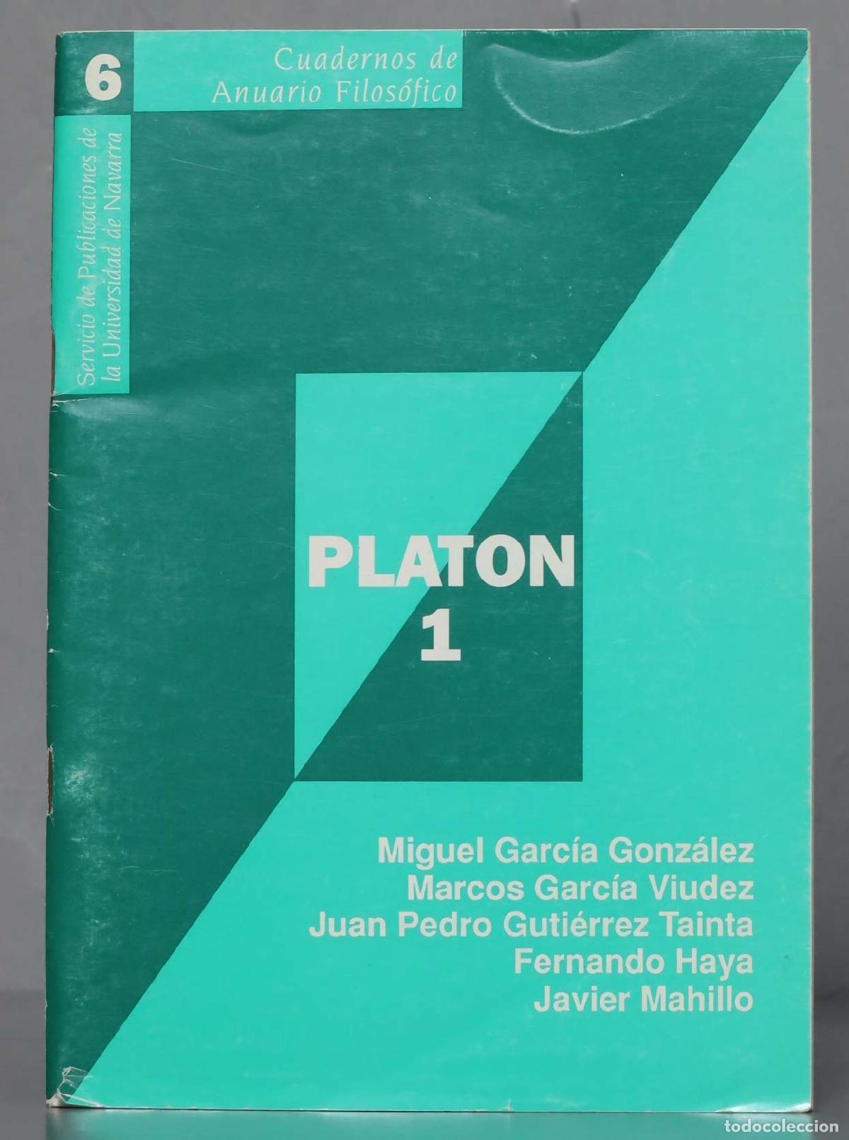 Libros de segunda mano: PLATON. 1. VV.AA - Foto 1