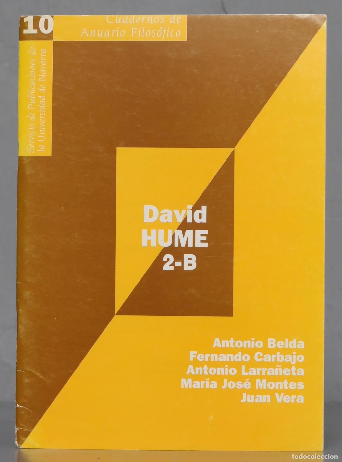 Libros de segunda mano: DAVID HUME. 2B. VV.AA - Foto 1