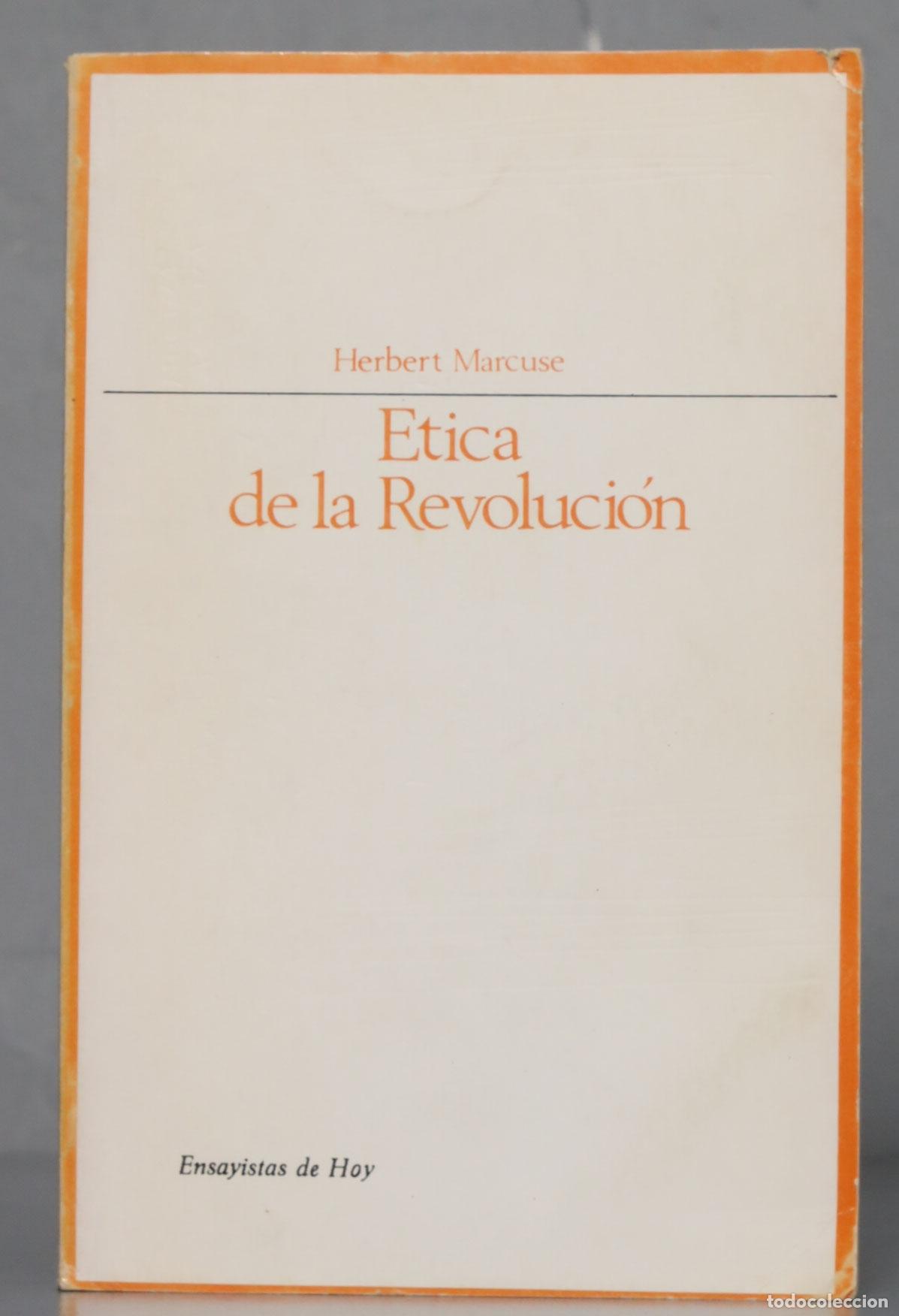 Libros de segunda mano: ETICA DE LA REVOLUCION. Marcuse - Foto 1