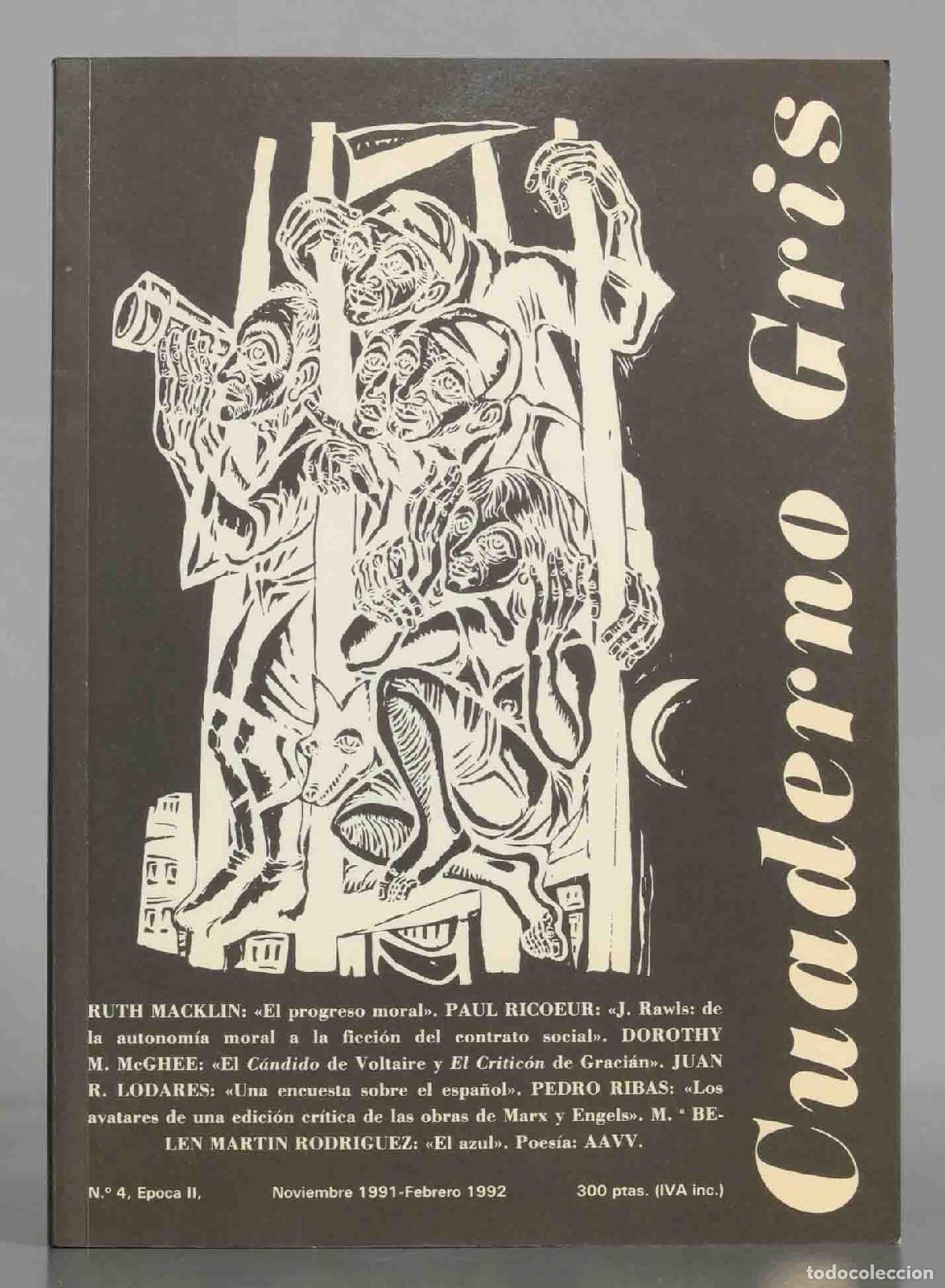 Libros de segunda mano: CUADERNO GRIS. 4. VOLTAIRE. MARX ENGELS - Foto 1