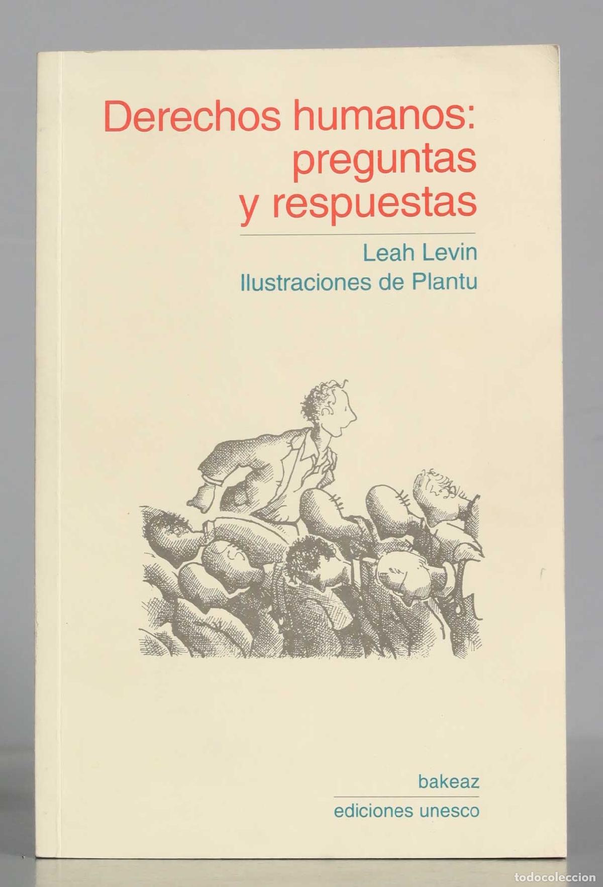 Libros de segunda mano: Los derechos humanos. Leah Levin - Foto 1