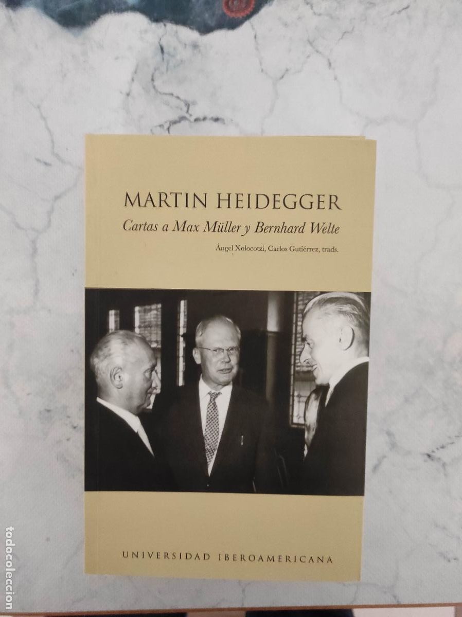 Libros de segunda mano: Cartas a Max M&uuml;ller y Bernhard Welte, de Martin Heidegger. - Foto 1