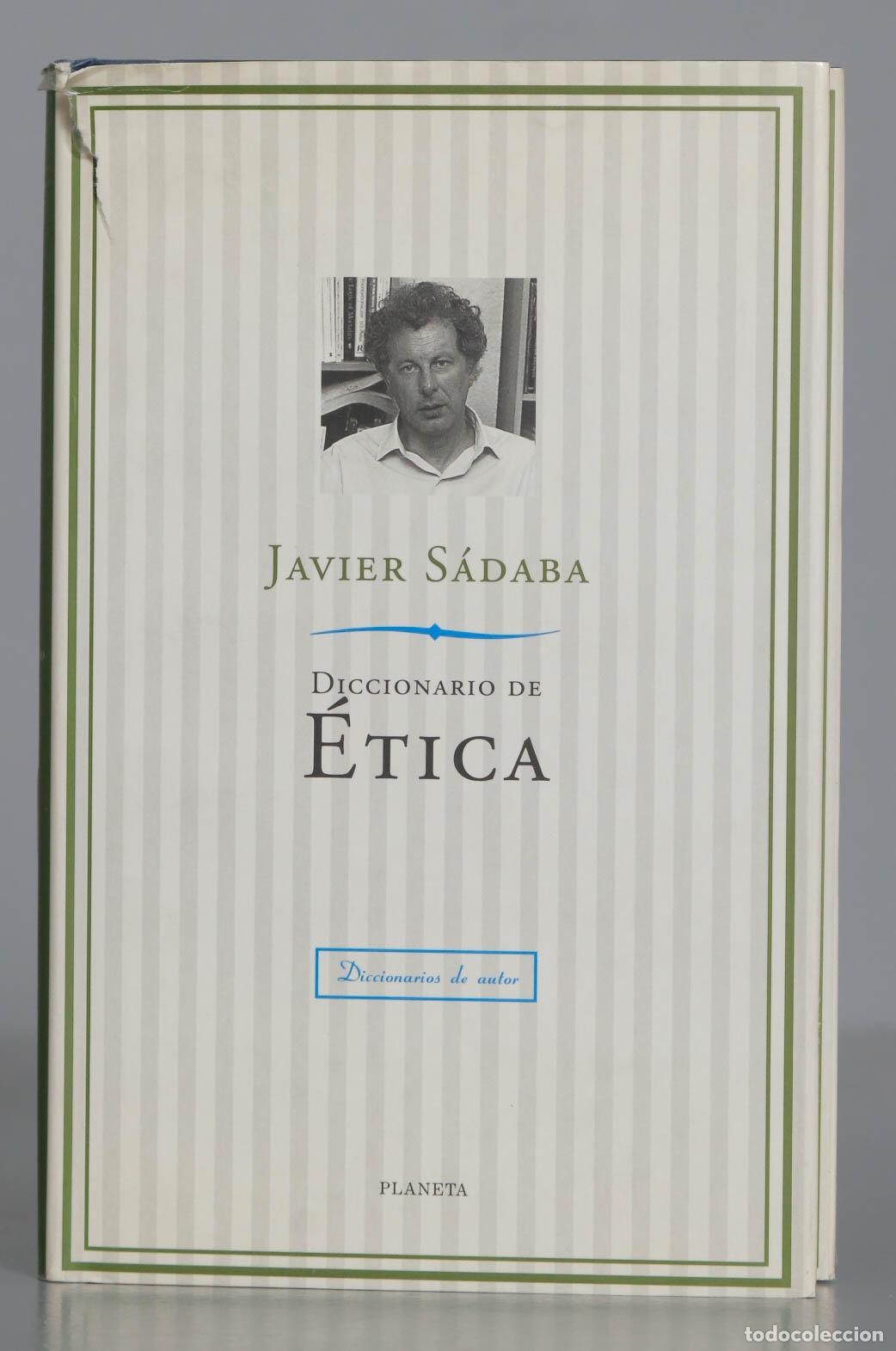 Libros de segunda mano: Diccionario de &eacute;tica. Javier S&aacute;daba - Foto 1