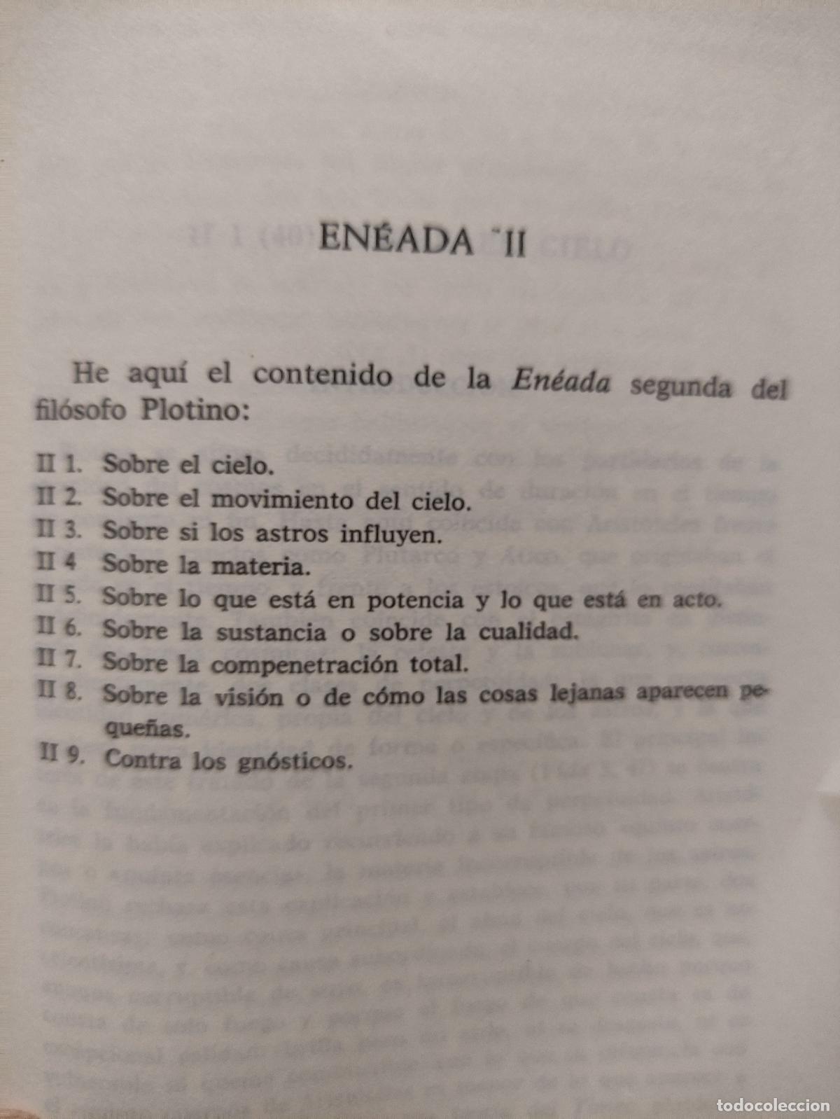 Libros de segunda mano: PORFIRIO - VIDA DE PLOTINO - ENEADAS I-II - PLOTINO - Gredos - Foto 2