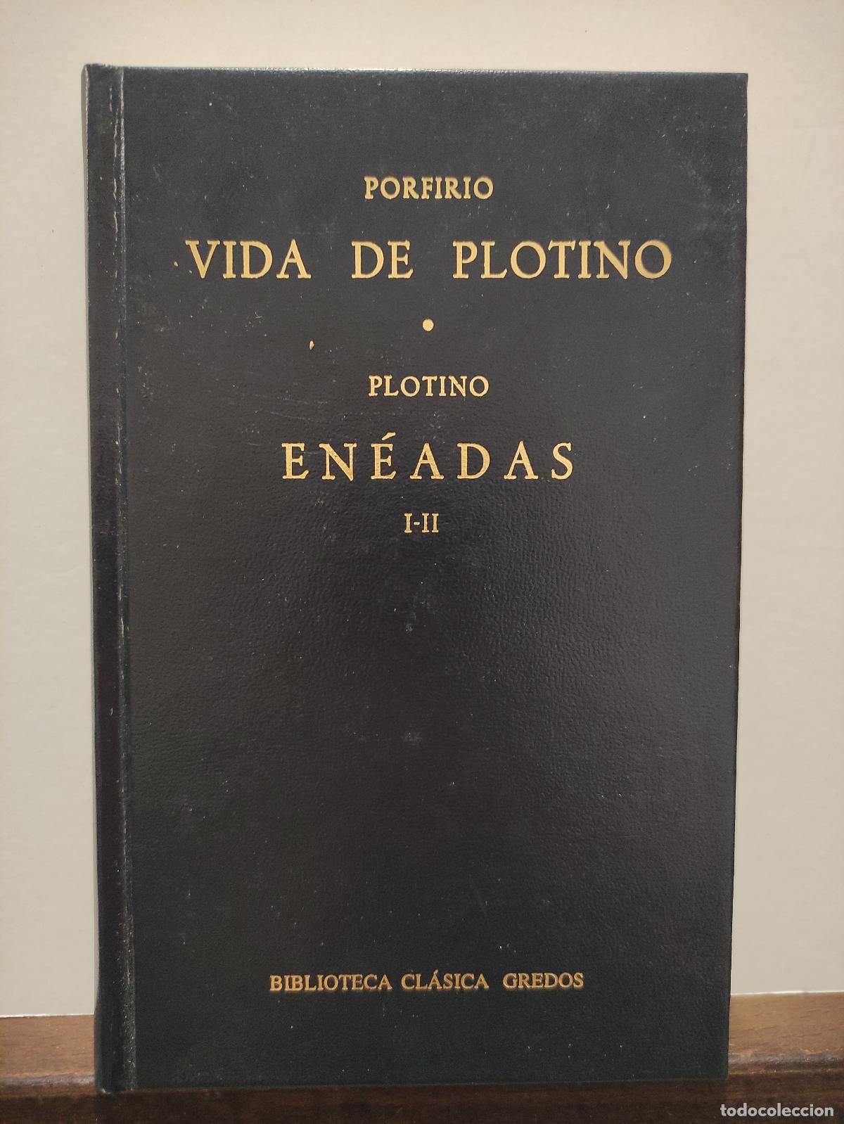 Libros de segunda mano: PORFIRIO - VIDA DE PLOTINO - ENEADAS I-II - PLOTINO - Gredos - Foto 1