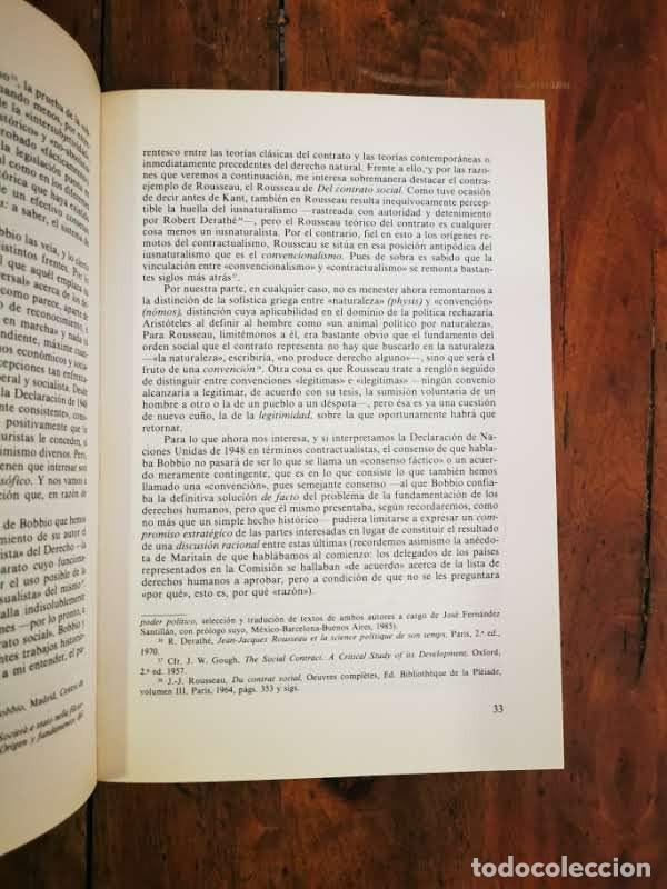 Libros de segunda mano: El FUNDAMENTO de los derechos humanos - Foto 4