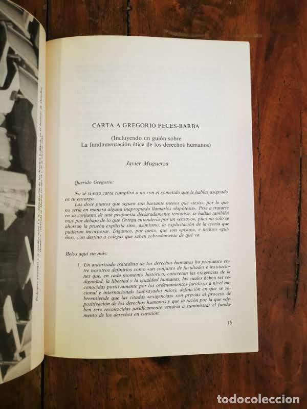 Libros de segunda mano: El FUNDAMENTO de los derechos humanos - Foto 5