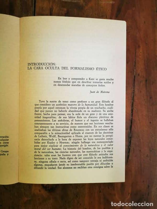 Libros de segunda mano: KANT, Immanuel. Lecciones de &eacute;tica - Foto 3