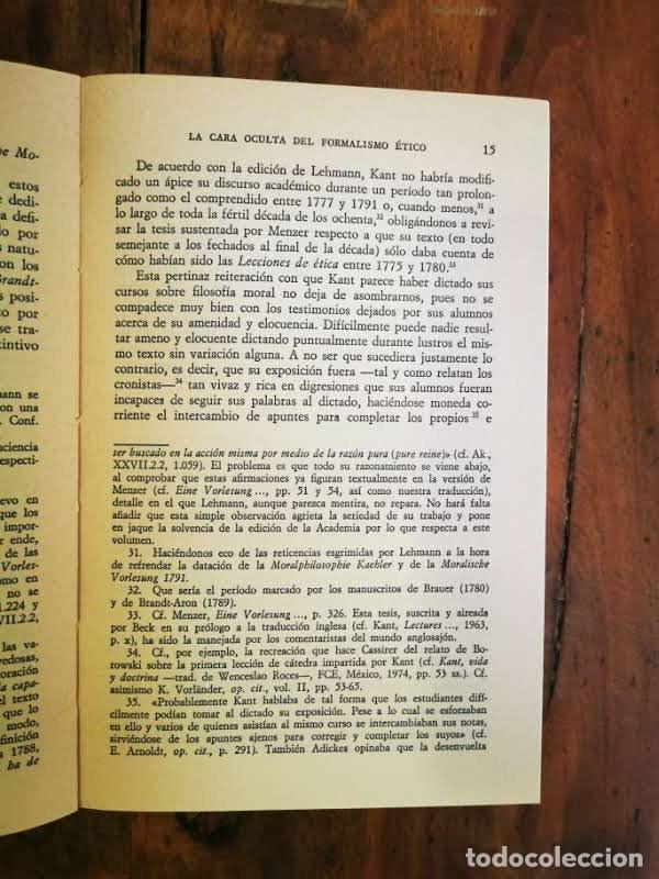 Libros de segunda mano: KANT, Immanuel. Lecciones de &eacute;tica - Foto 4
