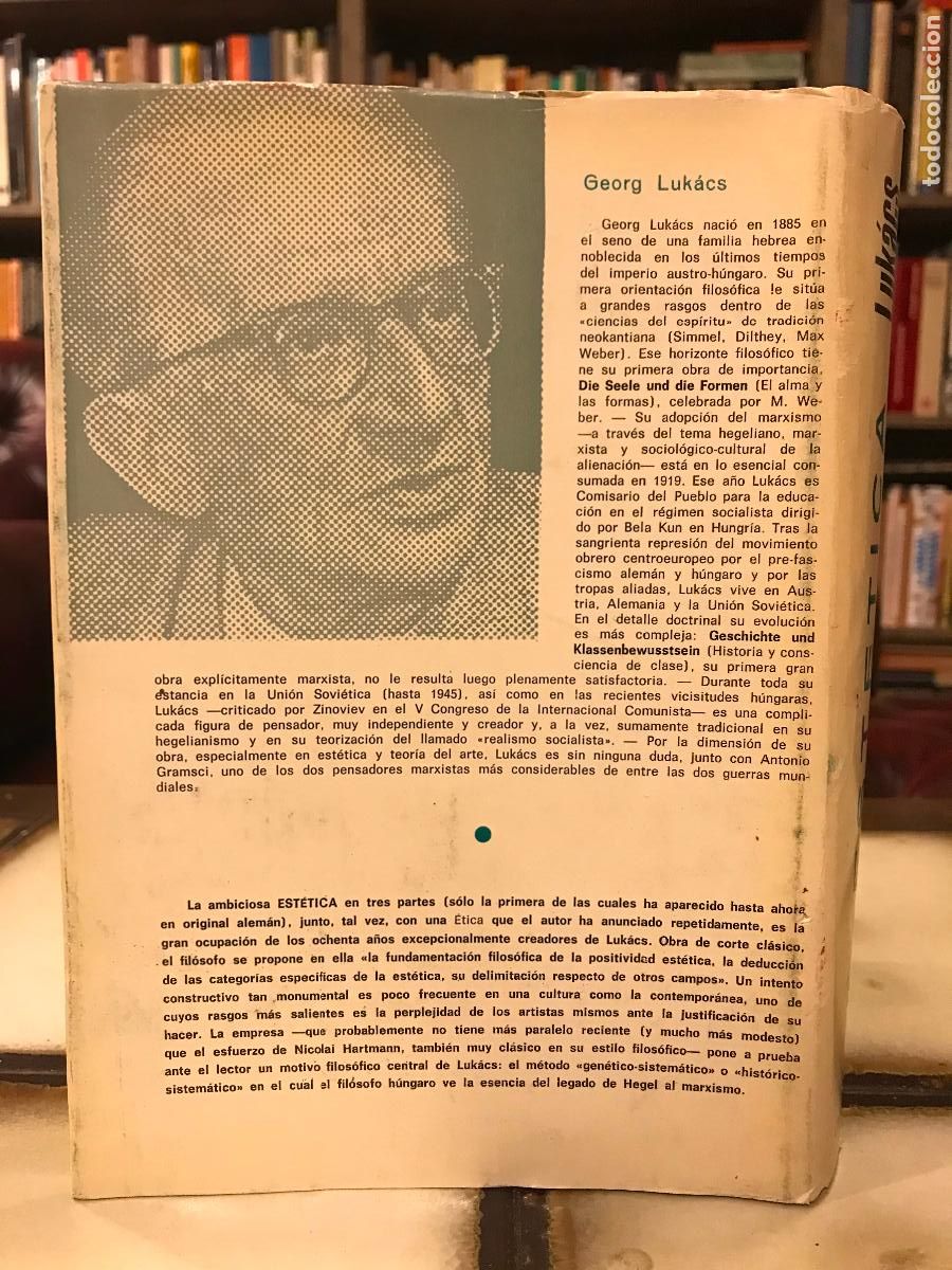 Libros de segunda mano: Est&eacute;tica 3. Categor&iacute;as b&aacute;sicas de lo est&eacute;tico. Luk&aacute;cs. - Foto 2