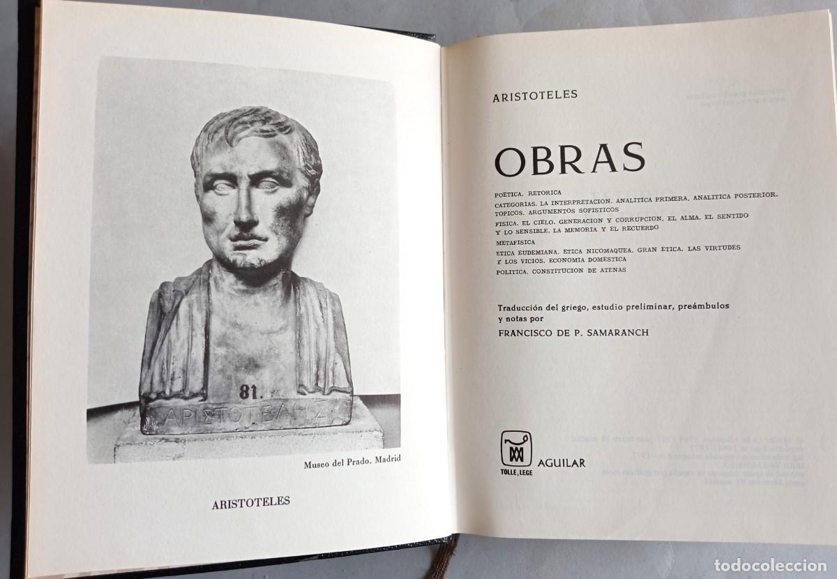 Libros de segunda mano: ARISTOTELES &ndash; OBRAS - Foto 2
