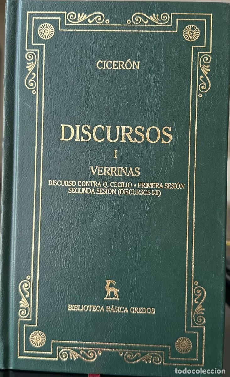Libros de segunda mano: Cicer&oacute;n. Discursos I. Verrinas. - Foto 1