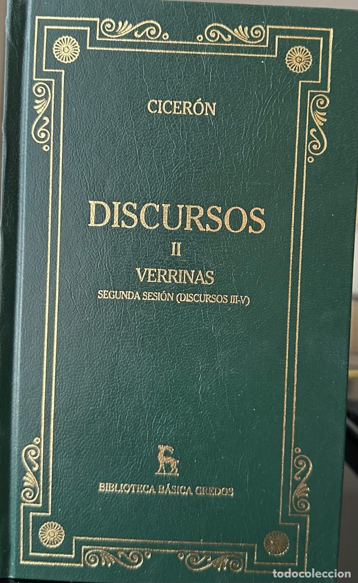 Libros de segunda mano: Cicer&oacute;n. Discursos II. - Foto 1