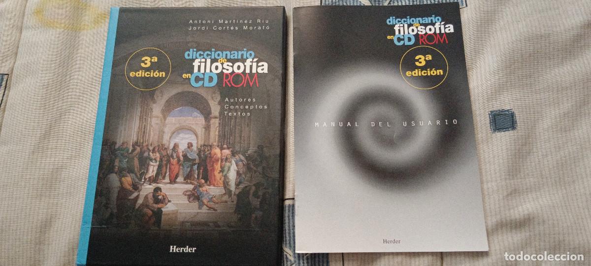 Gebrauchte B&uuml;cher: DICCIONARIO DE FILOSOF&Iacute;A EN CD-ROM. 3&ordf; EDIC. AMPLIADA - ANTONIO MAR