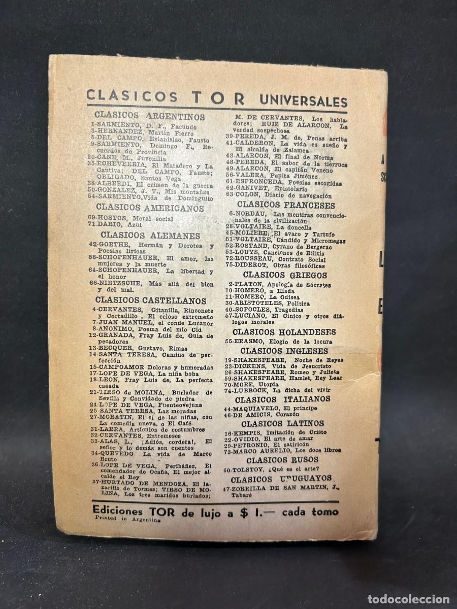 Libros de segunda mano: A. SCHOPENHAUER - LA LIBERTAD Y EL HONOR - 1945 - Foto 4