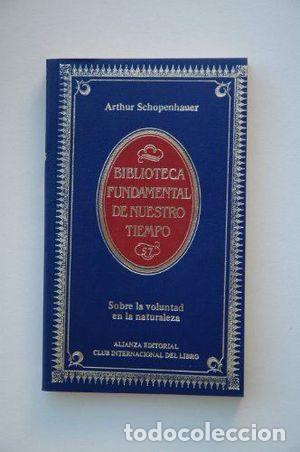 Gebrauchte Bücher: SOBRE LA VOLUNTAD EN LA NATURALEZA - SCHOPENHAUER, ARTHUR