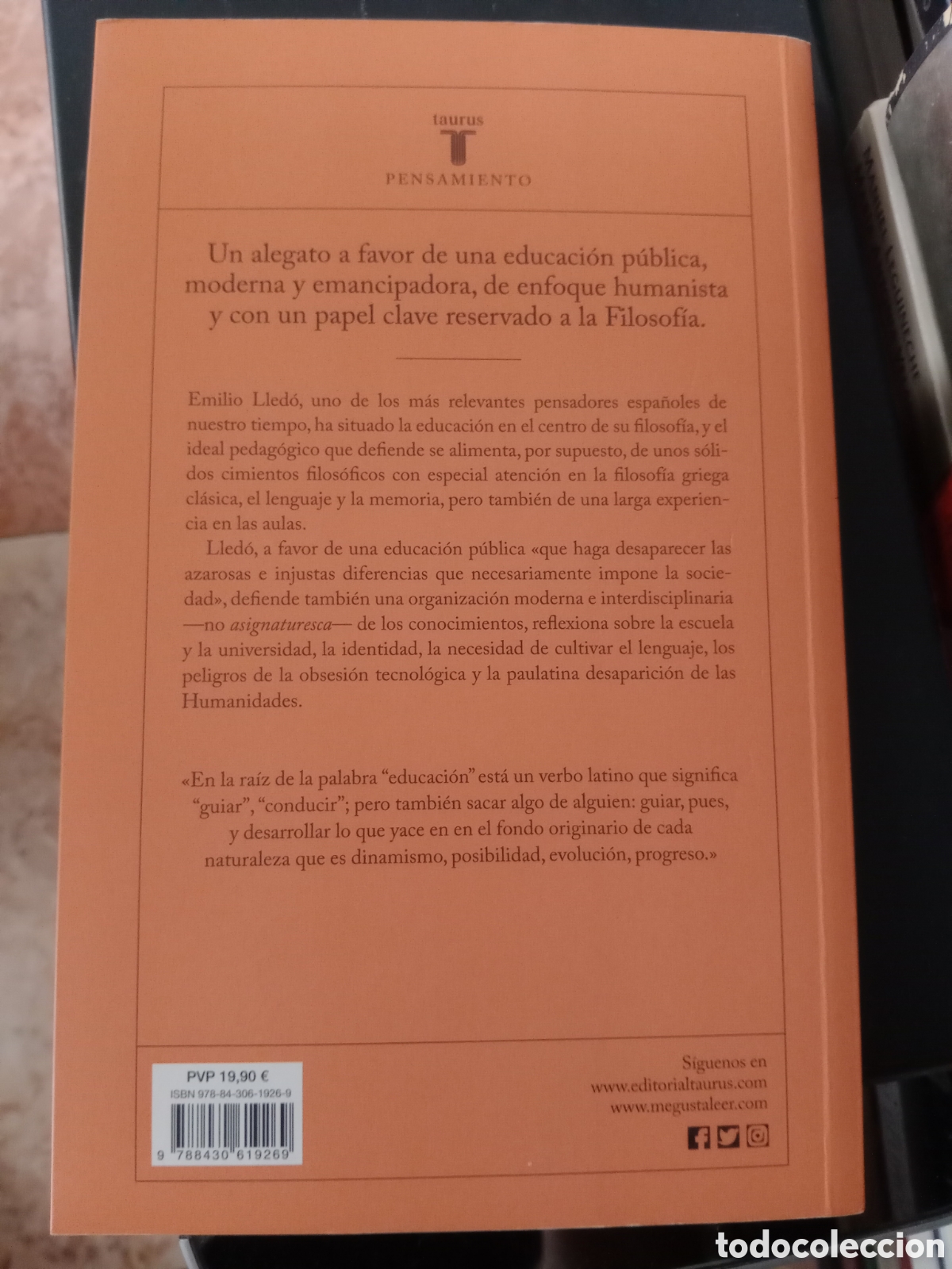 Libros de segunda mano: Sobre la educaci&oacute;n Emilio lled&oacute; - Foto 2