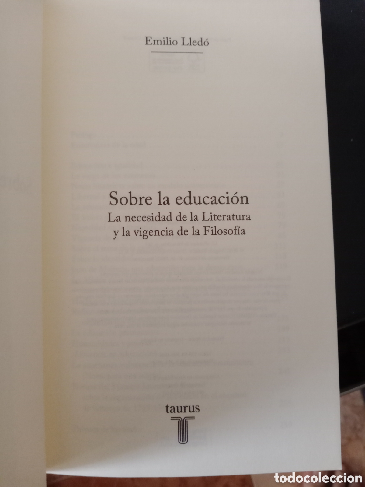 Libros de segunda mano: Sobre la educaci&oacute;n Emilio lled&oacute; - Foto 3