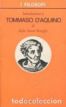 Second hand books: IINTRODUZIONE A TOMMASO D'AQUINO. - VANNI ROVIGHI Sofia.