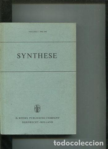 Libros de segunda mano: SYNTHESE VOLUME 5 1946-1947. - VV.AA.
