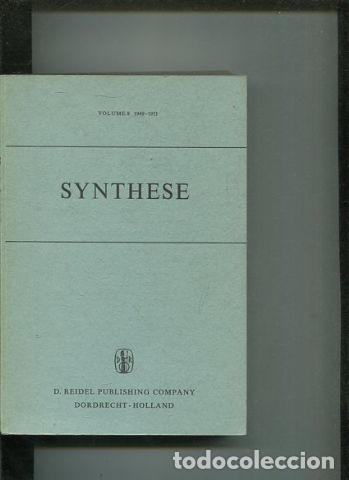 Libri di seconda mano: SYNTHESE VOLUME 8 1949-1951. - VV.AA.