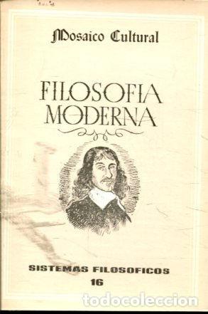 Gebrauchte B&uuml;cher: FILOSOFIA MODERNA. -