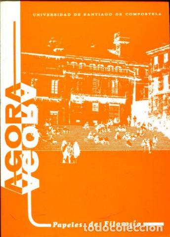 Gebrauchte B&uuml;cher: AGORA, PAPELES DE FILOSOFIA 9. -