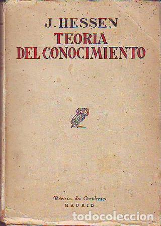Libros de segunda mano: TEORIA DEL CONOCIMIENTO. - HESSEN J. - Foto 1