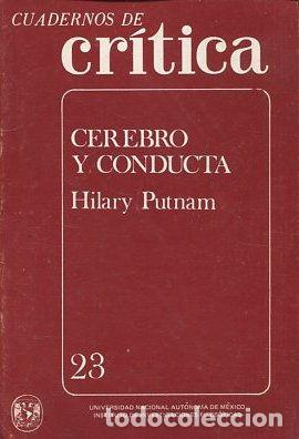 Libros de segunda mano: CEREBRO Y CONDUCTA. - PUTMAN Hilary. - Foto 1