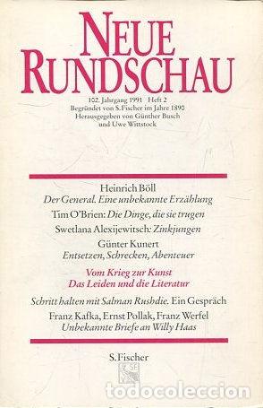 Libros de segunda mano: HEUE RUNDSCHAU. 102. HEFT 2. - VV.AA. - Foto 1