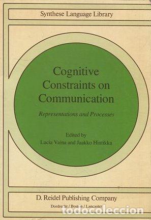 Libri di seconda mano: COGNITIVE CONSTRAINTS ON COMMUNICATION. - VV.AA.