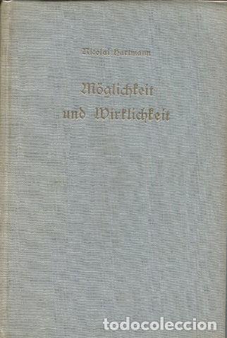 Gebrauchte B&uuml;cher: MOGLICHFEIT UND MIRFLICHFEIT. - RARTMANN, Nicolai.