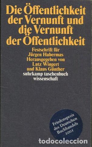 Gebrauchte B&uuml;cher: DIE OFFENTLICHKEIT DER VERNUNFT UND DIE VERNUNFT DER OFFENTLICHKEIT. - VV.AA.