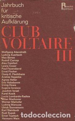 Libros de segunda mano: Club Voltaire III. Jahrbuch f&uuml;r kritische Aufkl&auml;rung. - VV.AA.