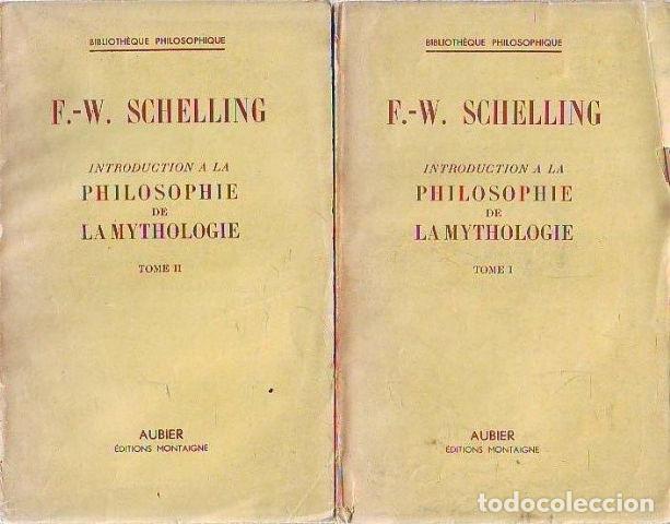 Gebrauchte B&uuml;cher: INTRODUCTION A LA PHILOSOPHIE DE MYTHOLOGIE. - SCHELLING F.-W.