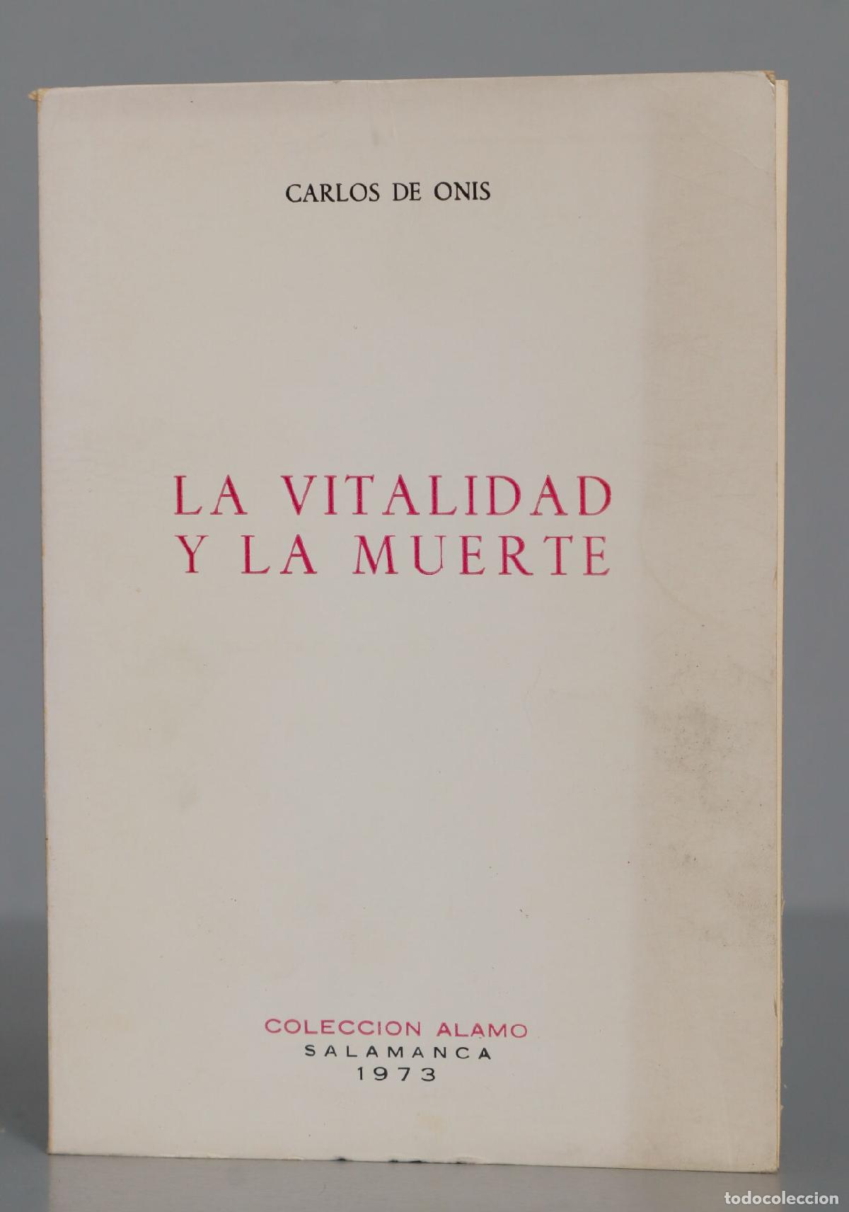 Libros de segunda mano: La vitalidad y la muerte Onis - Foto 1