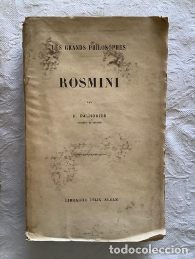 Libri di seconda mano: Rosmini - F. Palhories